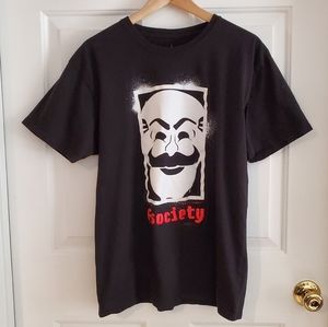 Mash-up graphic t-shirt